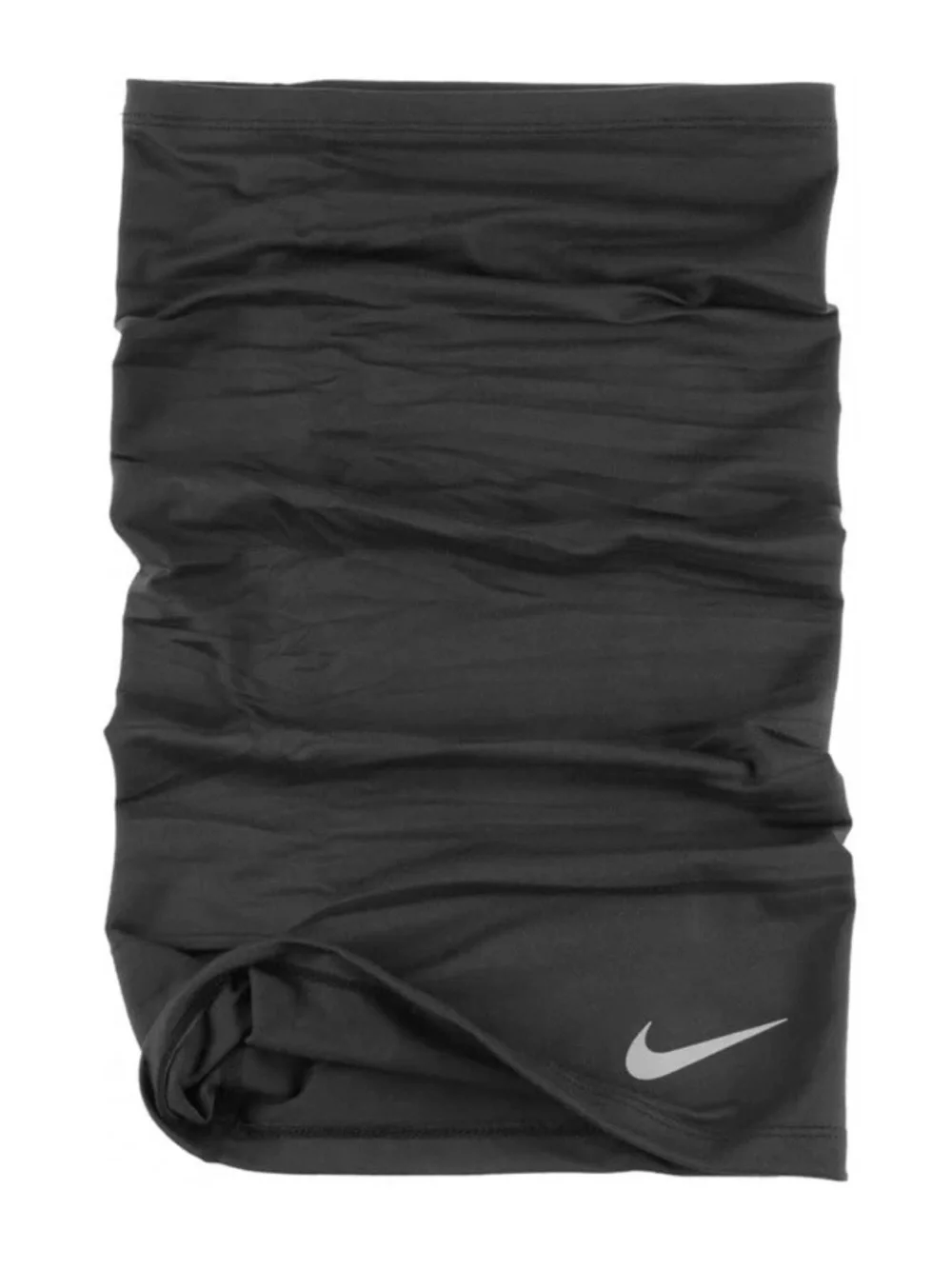 New Nike Black Dri Fit Neck Gaiter Scarf with Swoosh Running Wrap